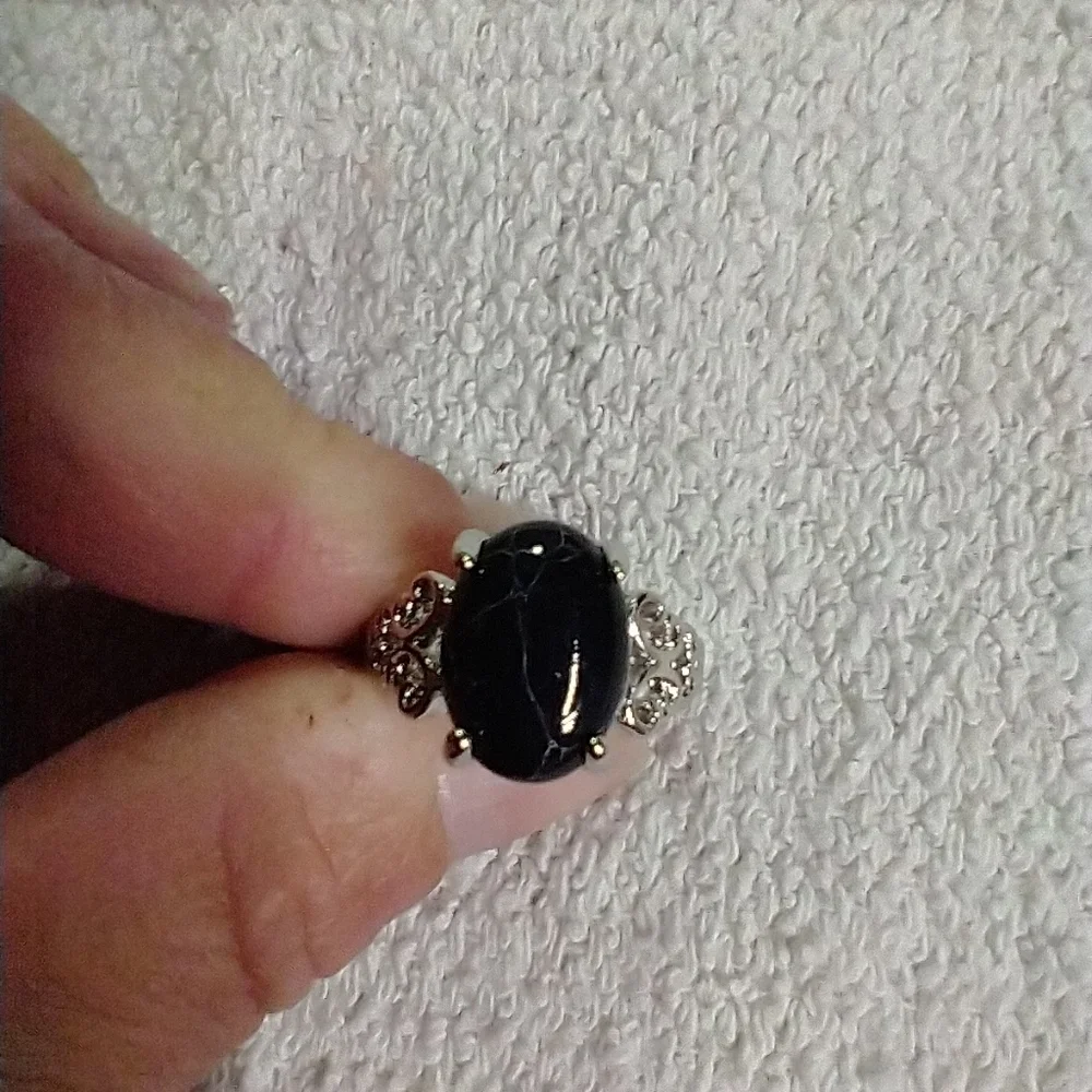 N/A silvertone black